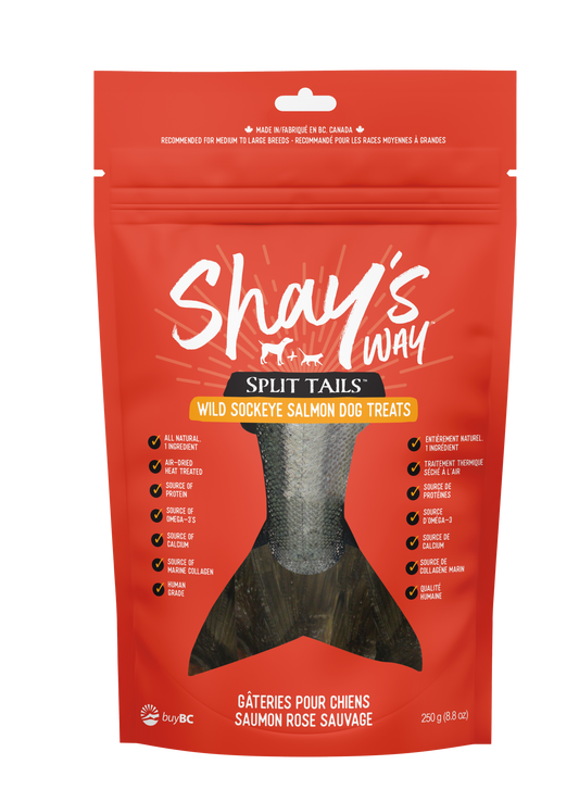 Wild Sockeye Salmon Split Tails 250g