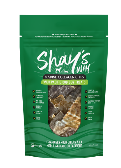 Collagen Chips – Wild Pacific Cod Skins