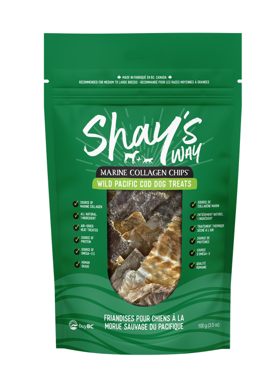 Collagen Chips – Wild Pacific Cod Skins
