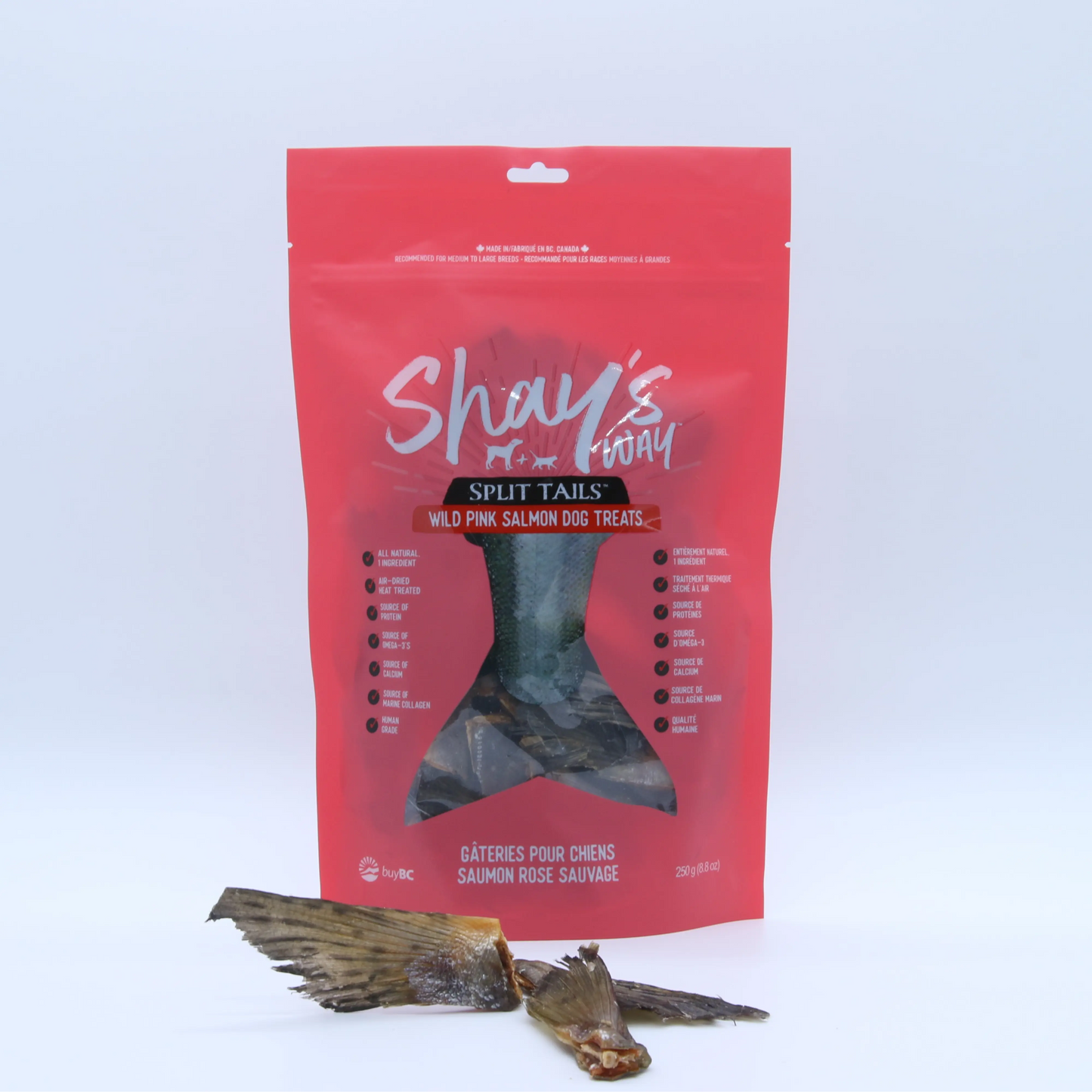 Wild Pink Salmon Split Tails 250g