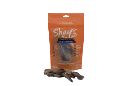 Salmon Milt Puffs single-ingredient dog and cat treats — Shay's Way
